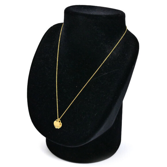 TIFFANY Authentic 18k Gold Heart Necklace